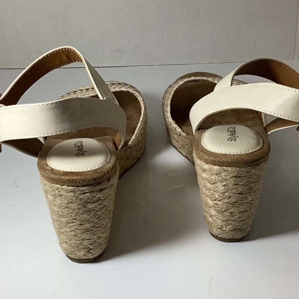 STYLE & CO Women's Siggyy Wedge Sandals
